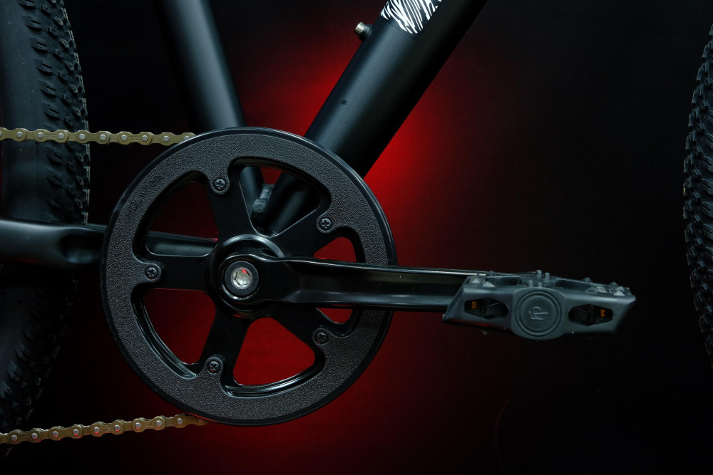 Lorak Joker Lite 26 Матовый Чёрный/Красный