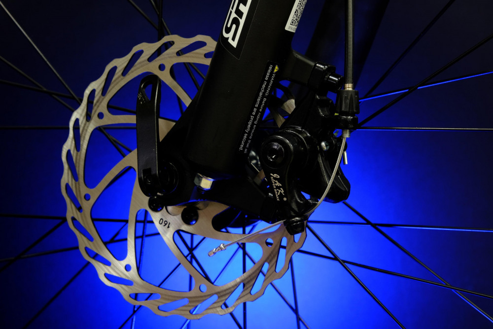 Lorak 1.0 Матовый Чёрный/Синий рама 17 (на рост 155-173) (27.5)